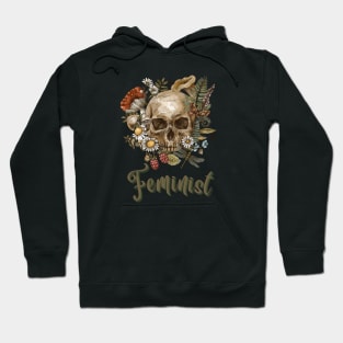 Feminist Skull Hoodie